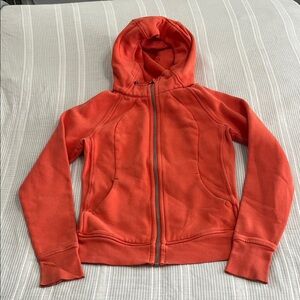 lululemon athletica Orange Hoodie